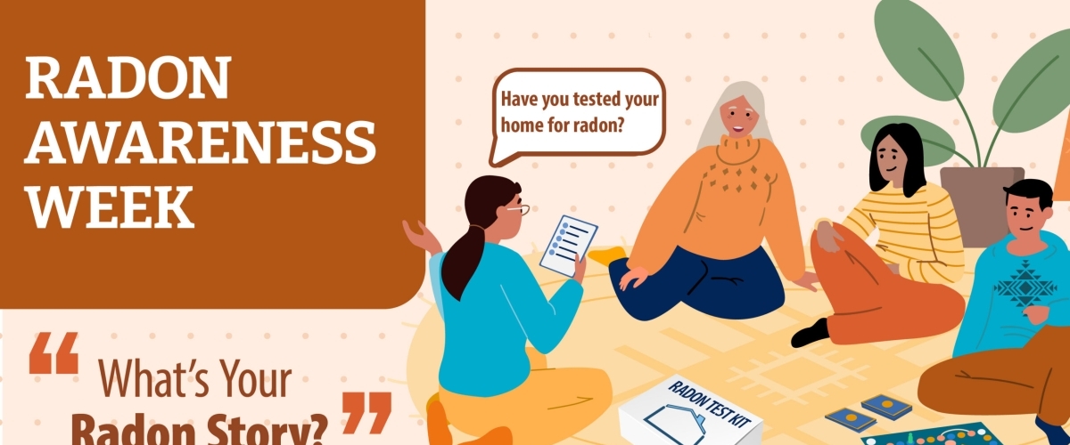Radon Awareness Week (1/26-1/30) Banner Image